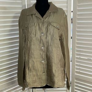 I have this golden chicos button up ,size 2
